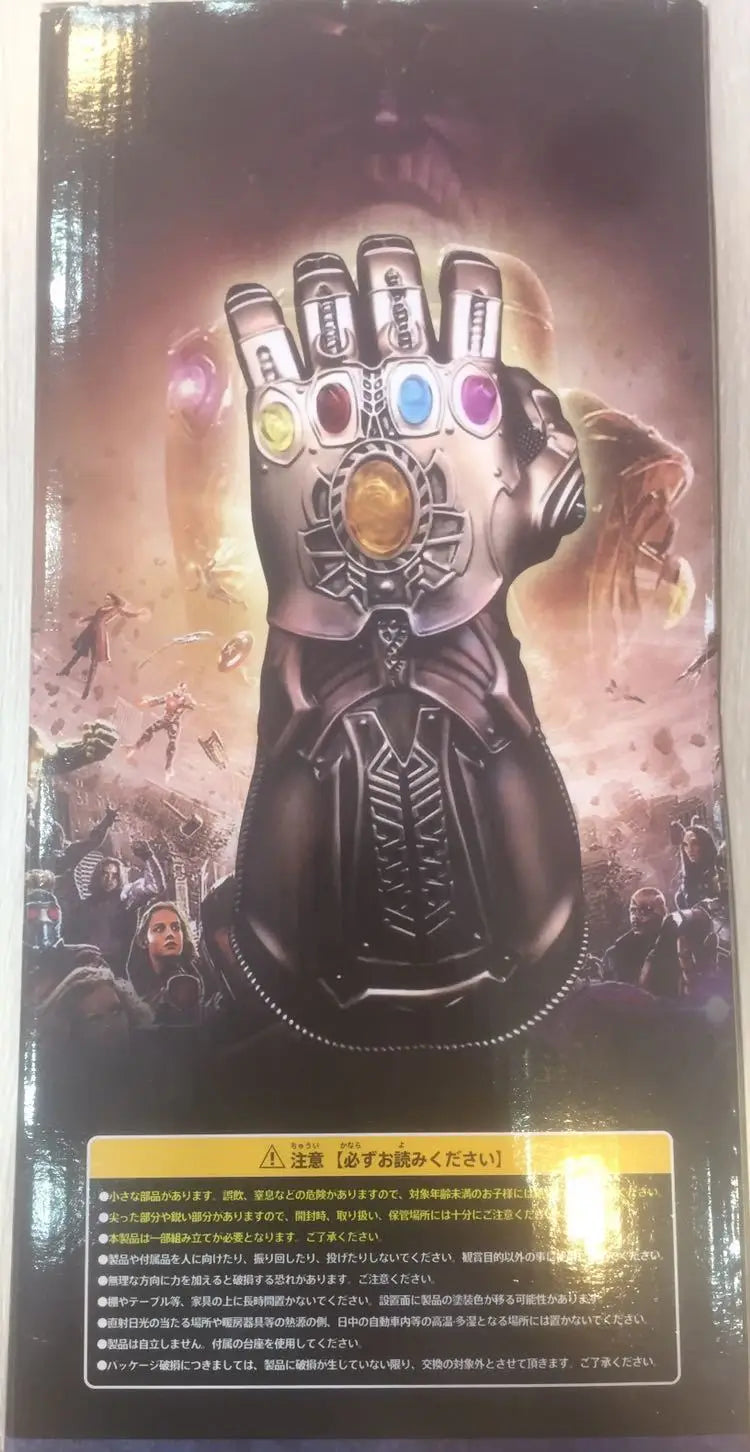 Infinity War Infinity Gauntlet LED Light Thanos Gloves Action Figure