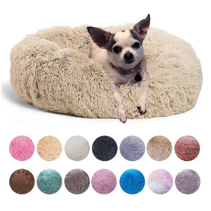 Super Soft Long Plush Dog Bed