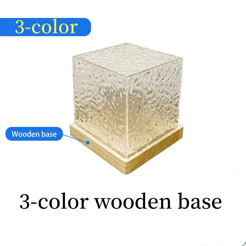 Water Ripple Crystal Lamp