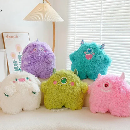 Ugly Cute Green Little Monster Plush Toy - Adorable Sleep Pillow Gift