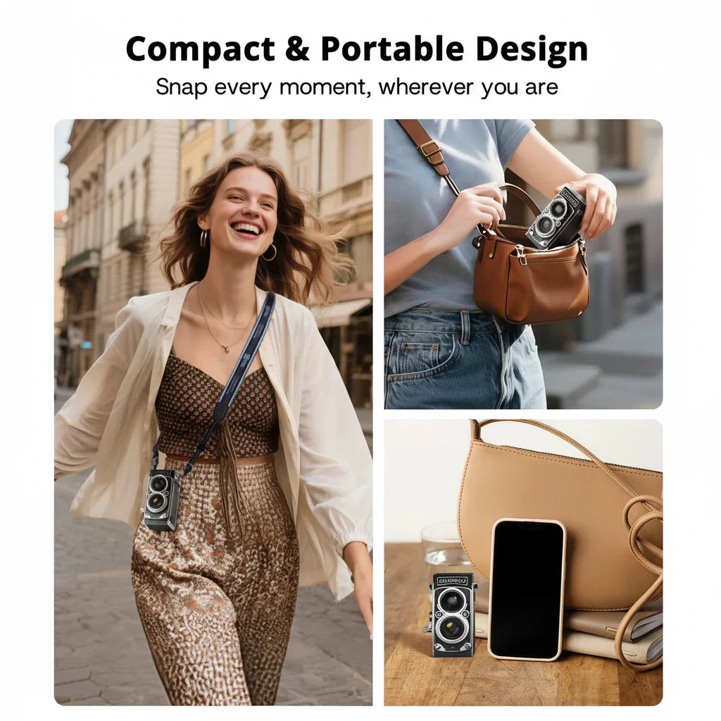 Mini Retro Digital Camera 1080p 12MP