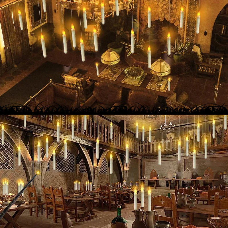 Led Candles With Magic Wand