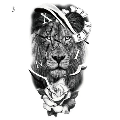 Full Arm Temporary Tattoos