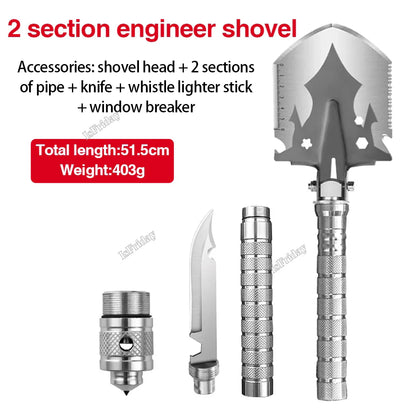 Multifunctional Outdoor Camping Shovel