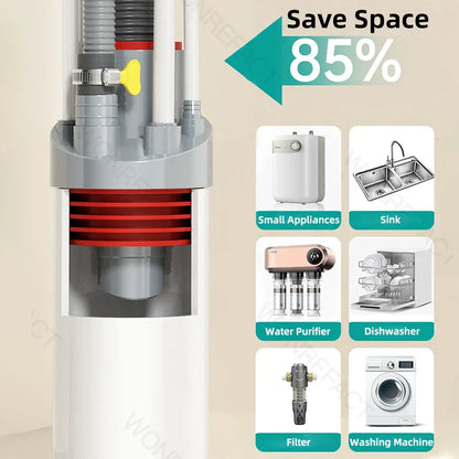 Anti Odor Sink Drain Pipe Connector