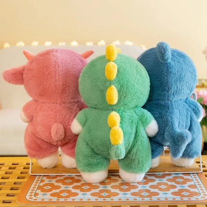 Kawaii Bear Plush Toy - Soft Stuffed Teddy in Suit for Kids and Adults