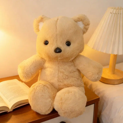 Kawaii Running Bear Plush Toy Soft Stuffed Animal for Kids and Home Decor