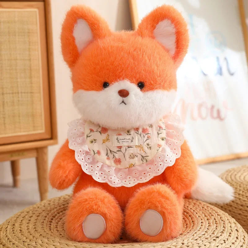 Cute Plush Fox, Cat, Rabbit & Bear Toys - Soft Stuffed Animal Gifts