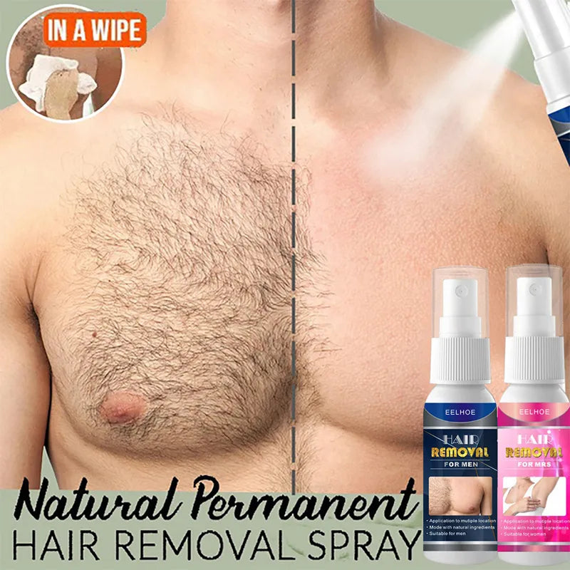 Semi-Permanent Hair Removal Spray