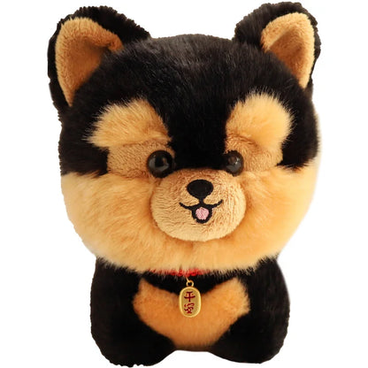 Lifelike Puppy Plush Doll