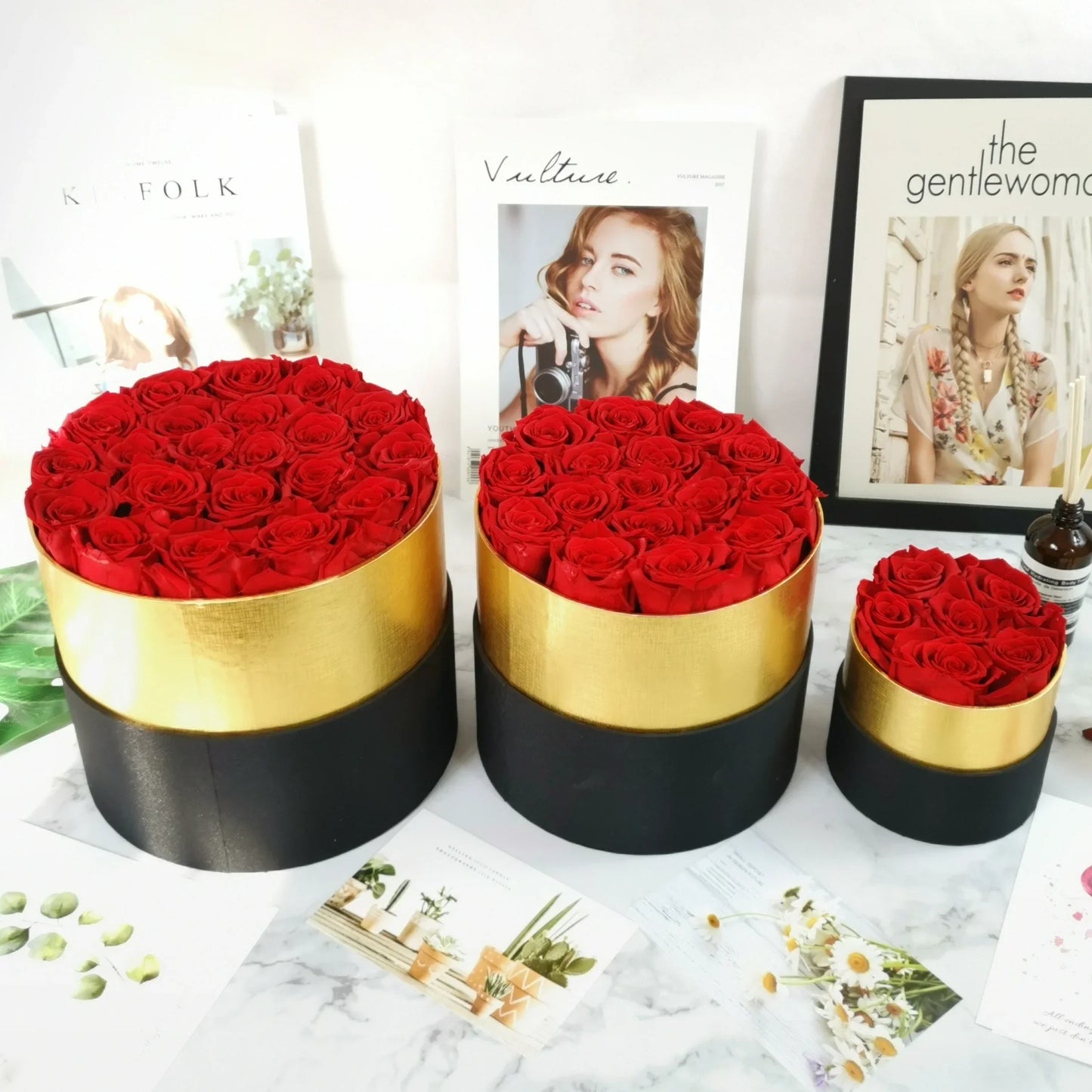 Luxury Preserved Eternal Rose Gift Box