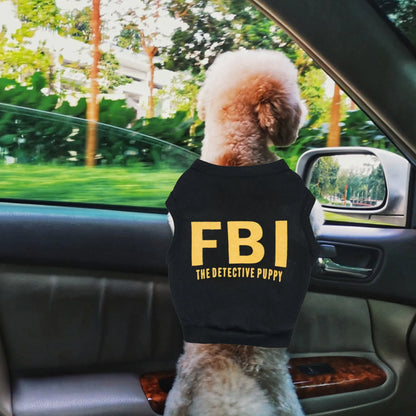 FBI Print Dog Vest