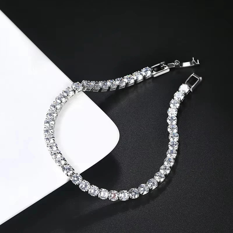 Luxury Gold and Silver Princess Chain Bracelet