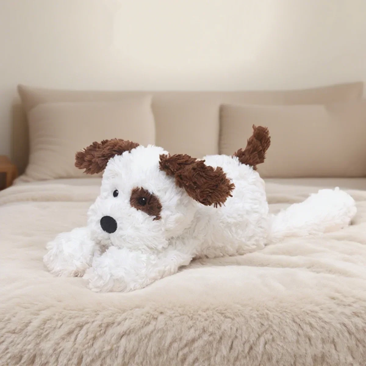 Lop Jimny Dog Plush - 35cm Soft Stuffed Toy for Kids and Room Decor