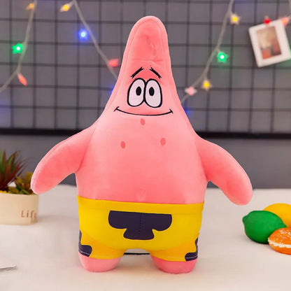 Big Size Cute SpongeBob & Patrick Star Plush Toy - Soft Hug Pillow Gift