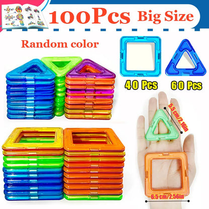 Magnetic Building Blocks Big Size and Mini Size
