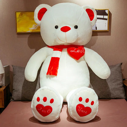Giant 100cm Plush Teddy Bear - Soft Stuffed Animal for All Occasions