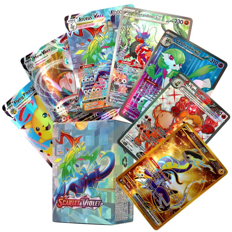 60/100Pcs Pokemon Cards