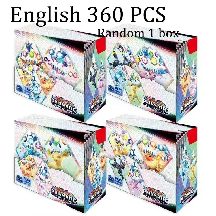 324Pcs Pokemon Cards Sun & Moon XY Evolutions Pokemon Booster Box Collectible Tradiner Card Game