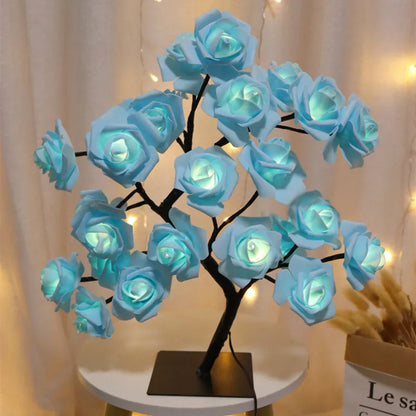 Rose Flower Tree Lights