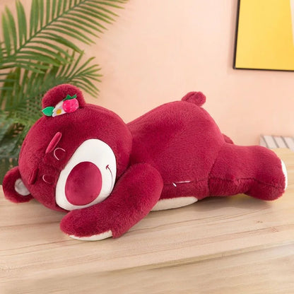 Cartoon Disney Strawberry Bear Plush Doll - Cute Sleep Pillow Toy for Kids