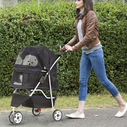 Foldable Travel Pet Stroller