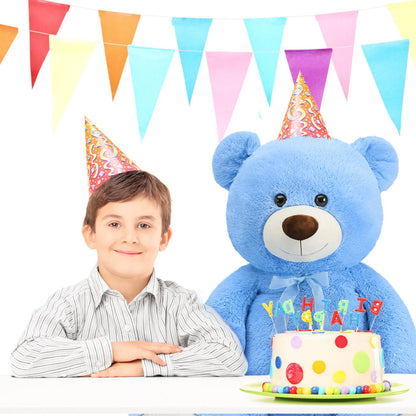 Giant Blue Teddy Bear Plush 130cm