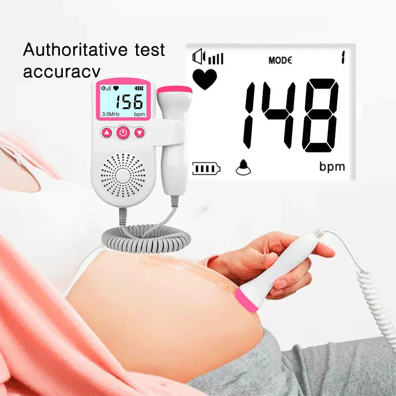 Fetal Doppler Ultrasound Baby Heartbeat
