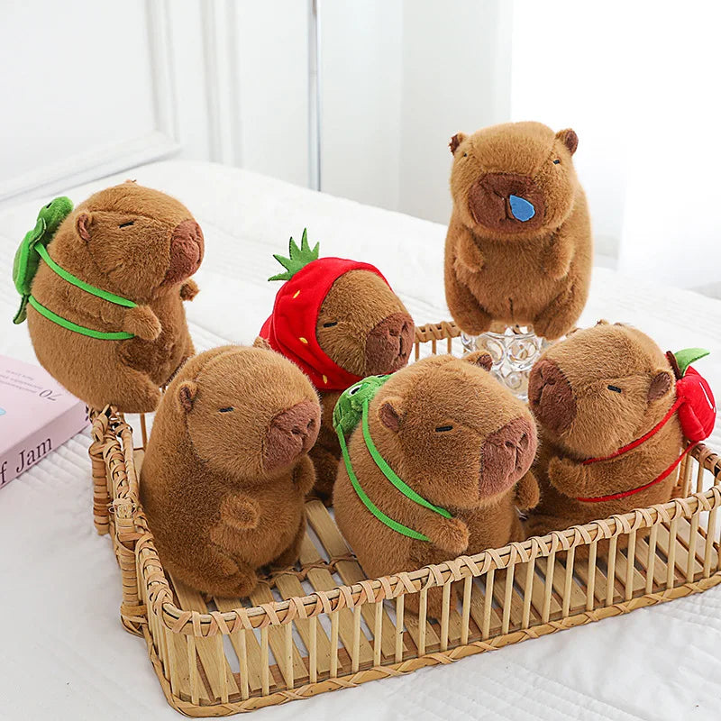 Cute Capybara Plush Toy - Soft, Fluffy, Perfect for Kids & Room Decor!