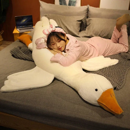 Giant Plush Goose Hug Doll - Soft, Cute, and Perfect for Kids!