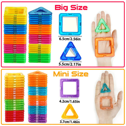 Magnetic Building Blocks Big Size and Mini Size