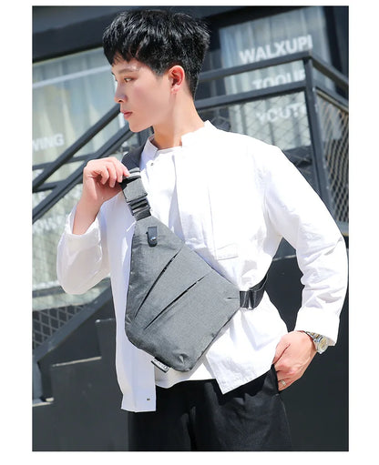 Anti-Theft Unisex Cross Body Bag