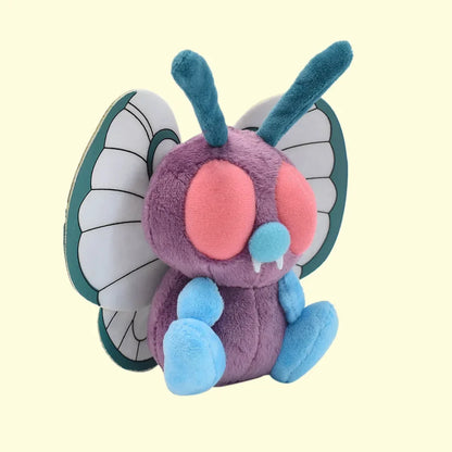 Cute Pokémon Plush Set: Butterfree, Caterpie & More - Perfect Gift for Kids!