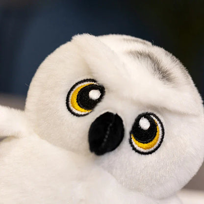 Hedwig Owl Plush Toy Soft Stuffed Animal Cute Shoulder Plush for Kids