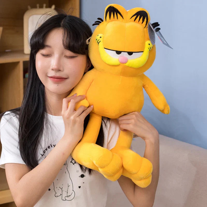 Garfield Plush Toy - Adorable Fat Cat with Tiger Skin Design