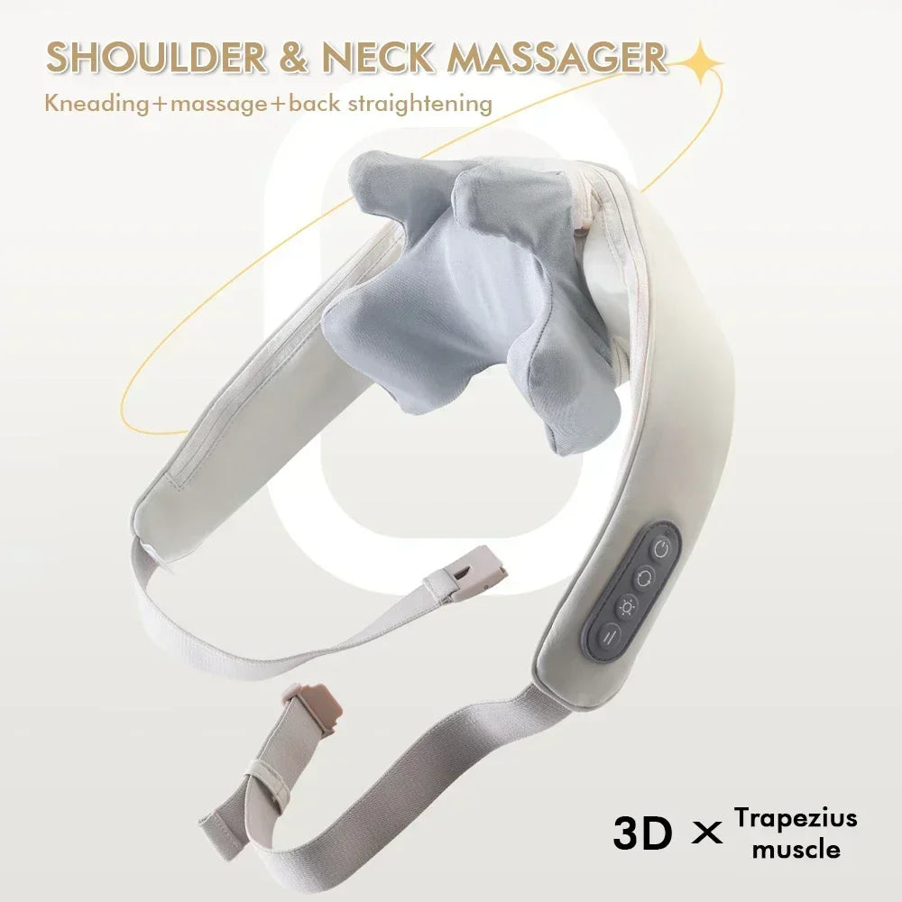 Neck & Shoulder Massager With Heat