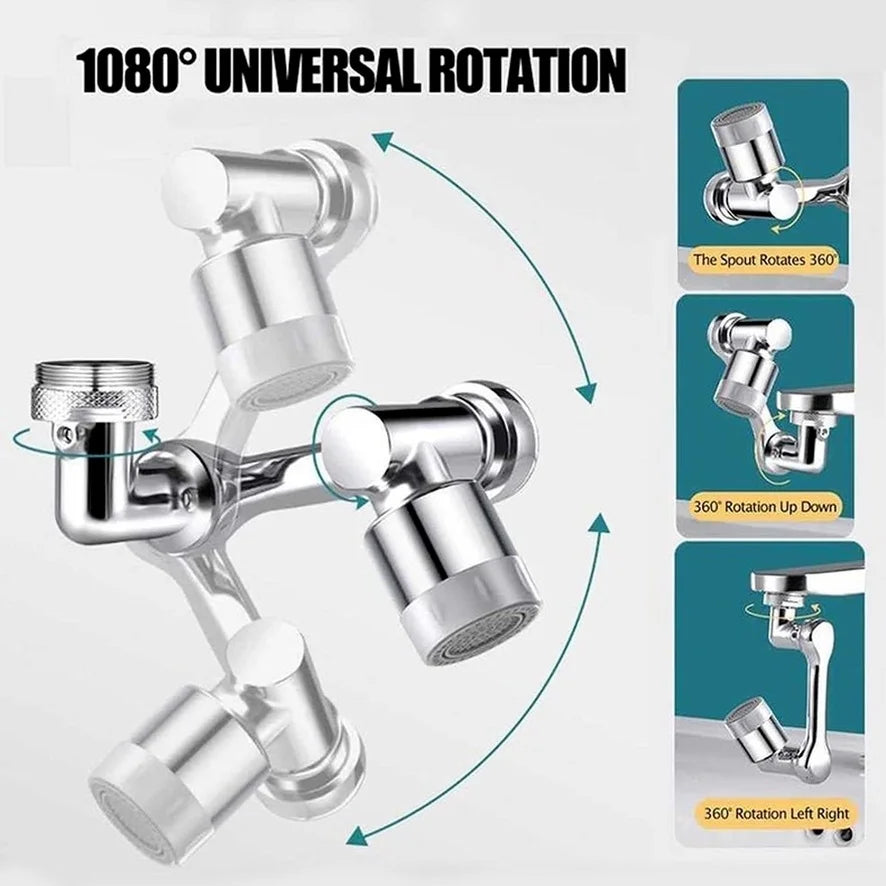 Universal 180 Rotatable Extension Faucet
