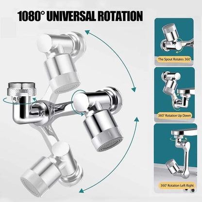 Universal 180 Rotatable Extension Faucet