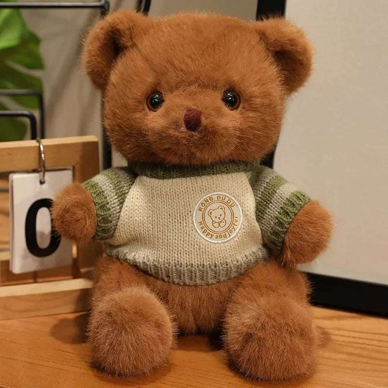 Heart Sweater Teddy Bear Plush
