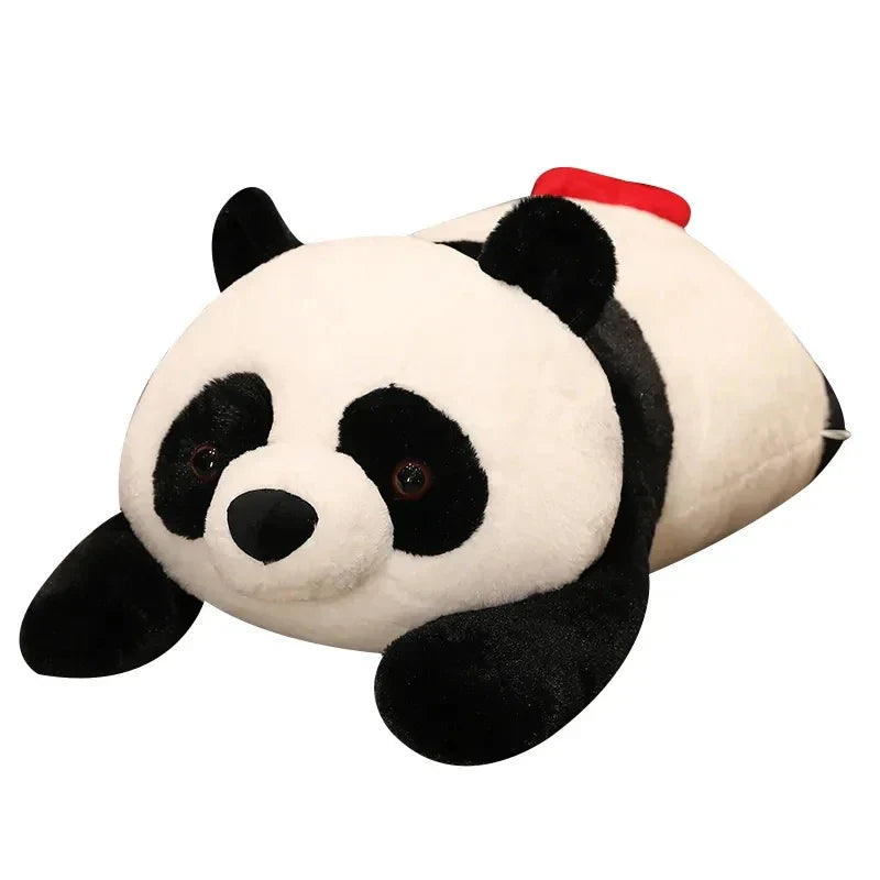 Giant 90cm Kawaii Plush Panda - Adorable Stuffed Animal Pillow Toy
