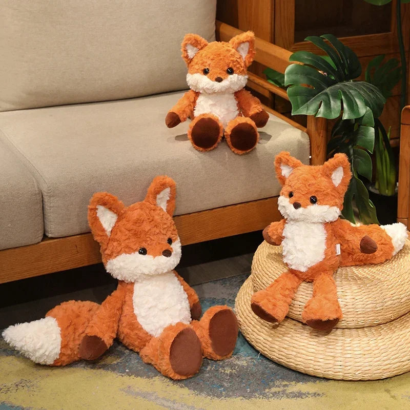 Fluffy Fox Plush Toy 35cm 50cm