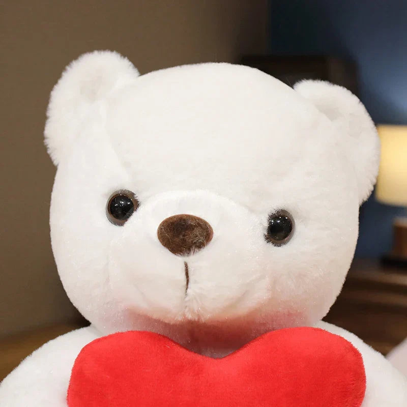 Love Bear Plush - 28cm Soft Stuffed Animal for Kids and Gift