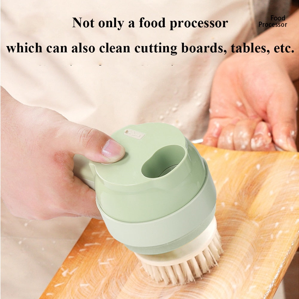 4-In-1 Kitchen Electric Cutter Set