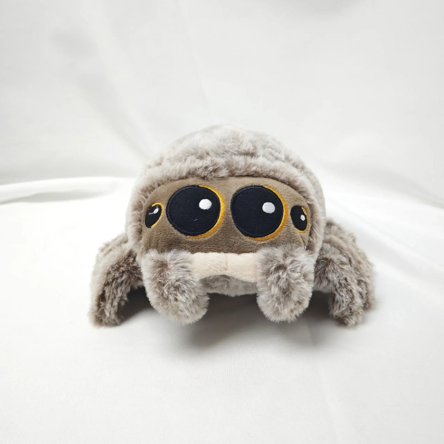 Soft Spider Plush Pillow - Cute Black Stuffed Animal Decor