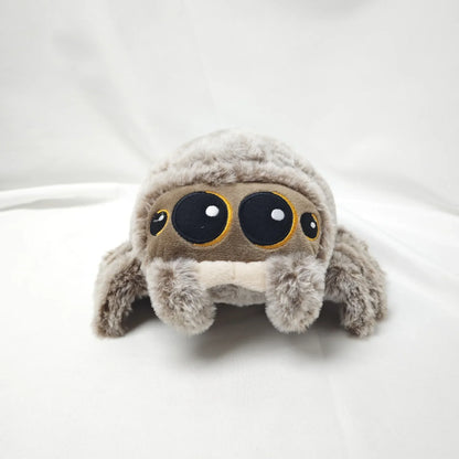 Soft Spider Plush Pillow - Cute Black Stuffed Animal Decor