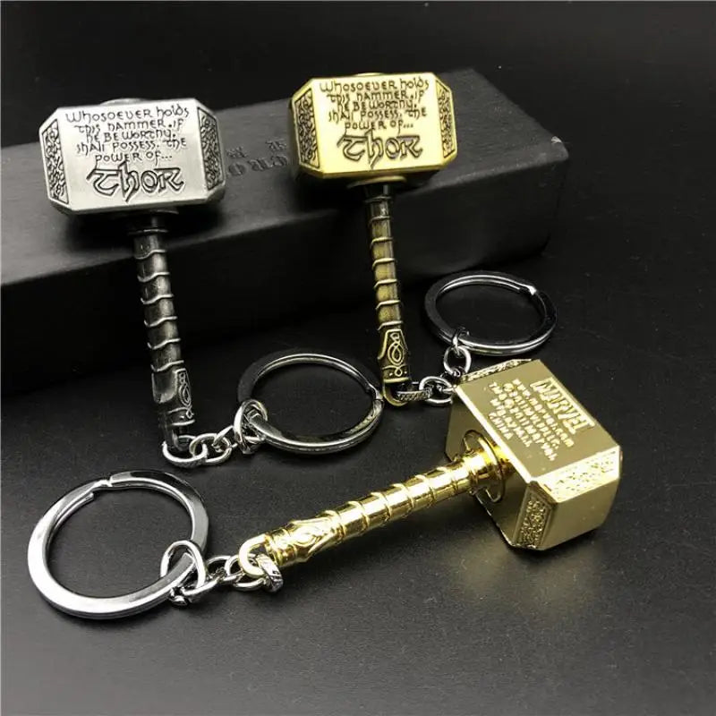 Legends The Avengers Peripherals Thanos Infinity Gauntlet Alloy Car Keychain
