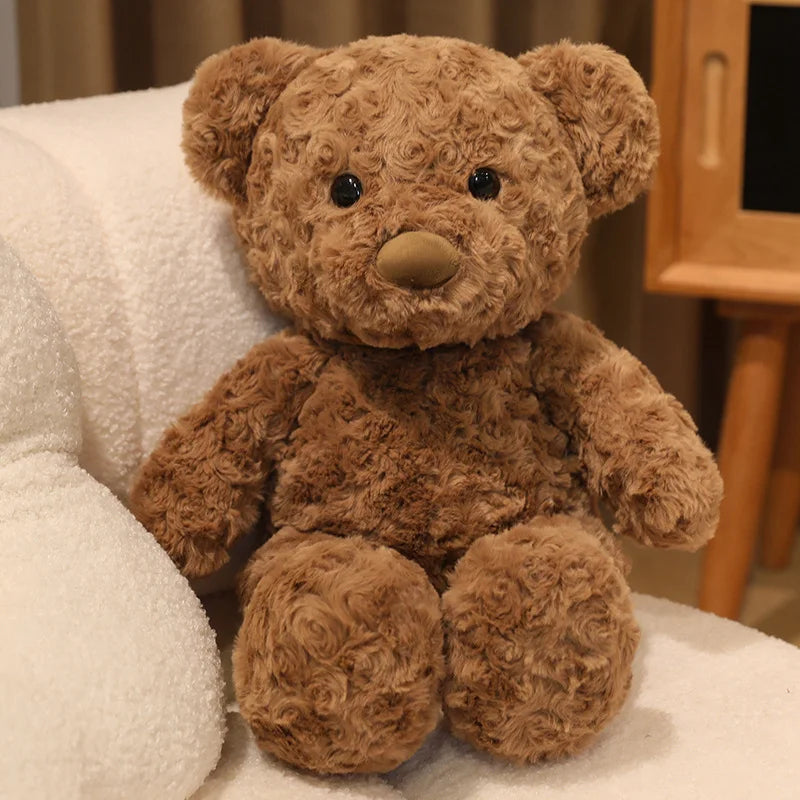 30cm Twisted Teddy Bear Plush Toy Soft Stuffed Animal for Kids