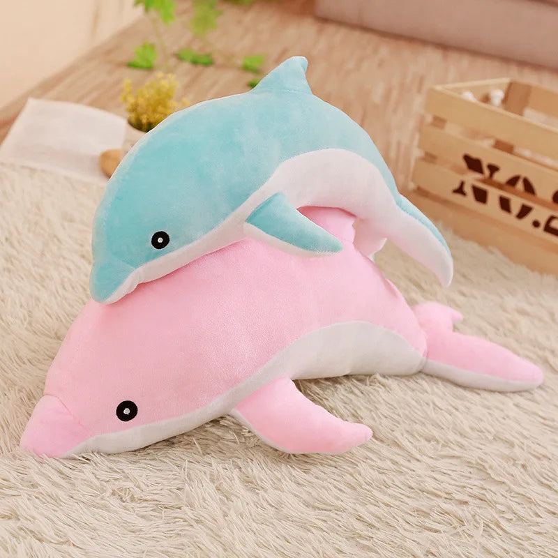 Adorable 30cm Dolphin Plush Toy - Soft, Cute, Perfect for Kids' Decor!