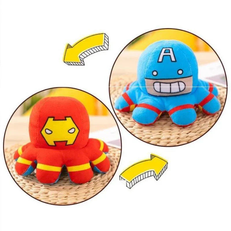 Marvel Avengers Plush Heroes: Spiderman, Iron Man & Captain America Toys