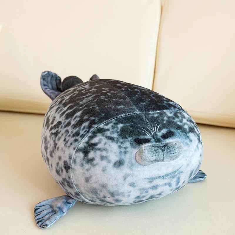 Soft Seal Plush Pillow 40cm